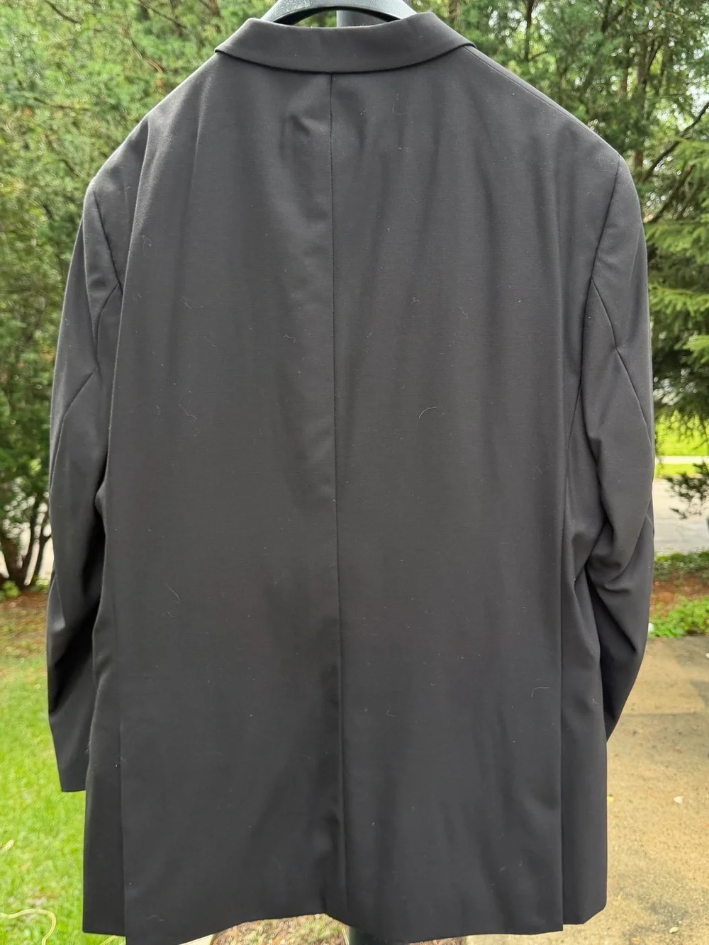 Men's Black Single-Breasted Tuxedo Blazer with pants